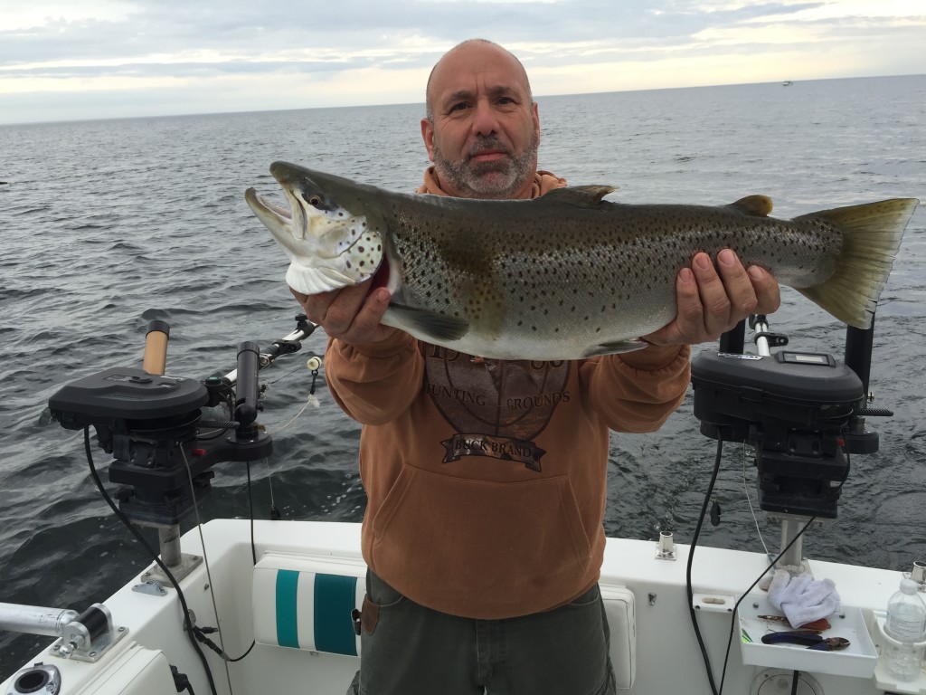 Trout Fishing Lake Ontario Oswego NY