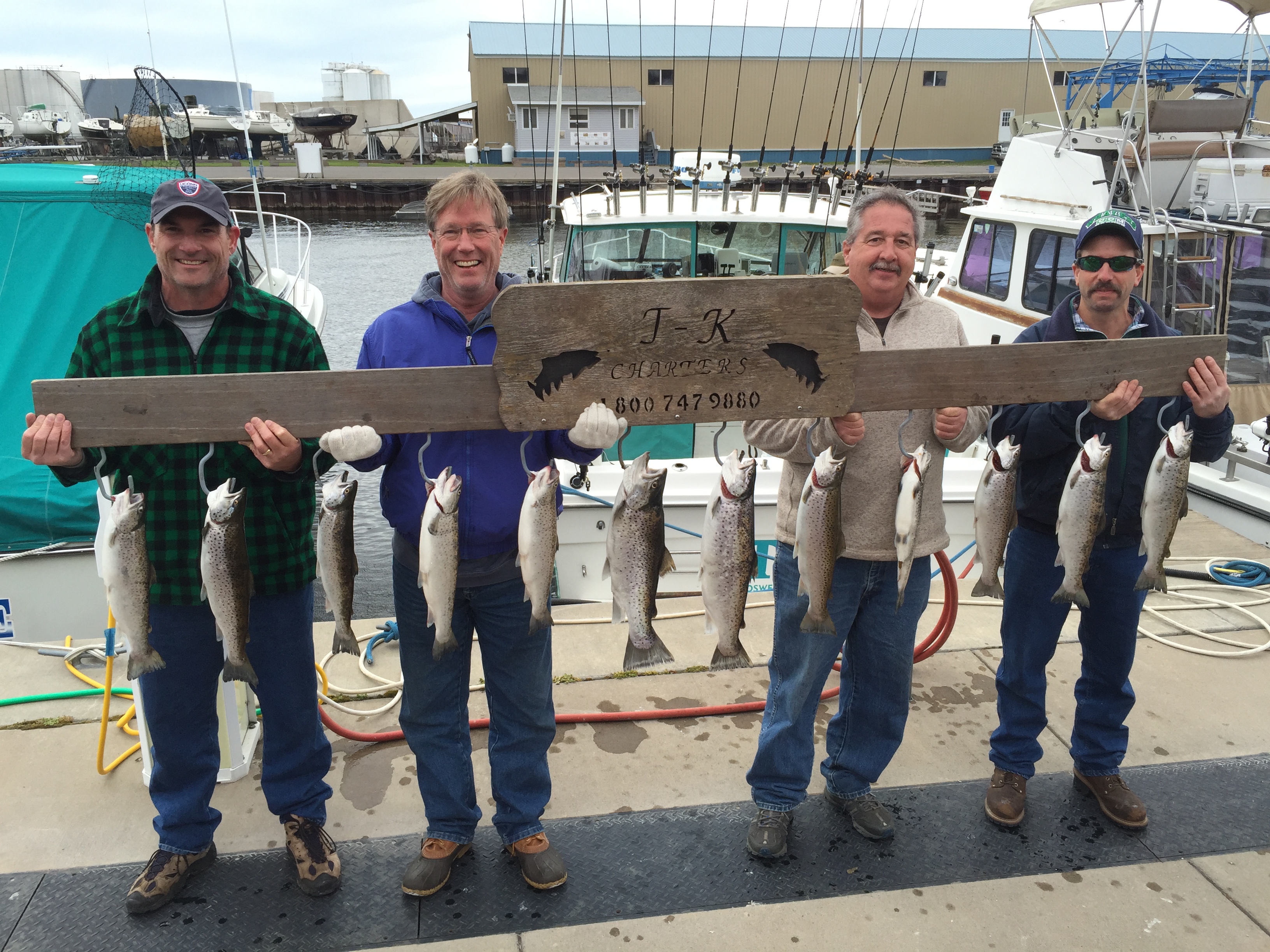Lake Ontario Trout Fishing - TK Charters