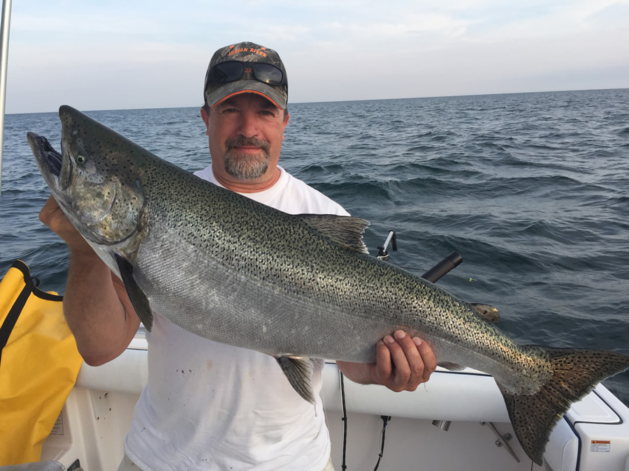 Lake Ontario Fishing Charter 08/12/2016 - TK Charters
